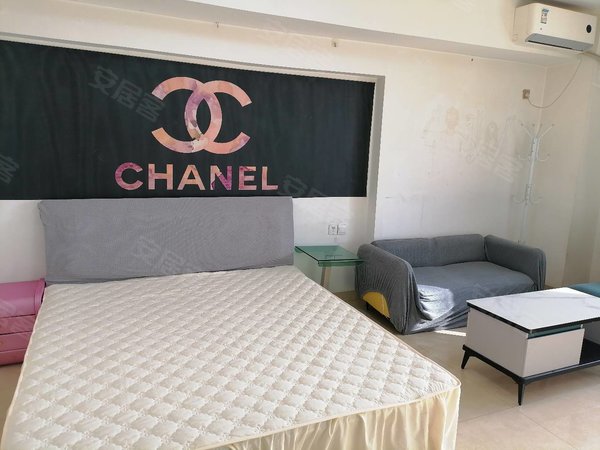 包头昆都仑丰盈道京奥港花园(商住楼)新上帝景精装南向公寓，光线充足带空调，可月付，拎包入住，实景出租房源真实图片