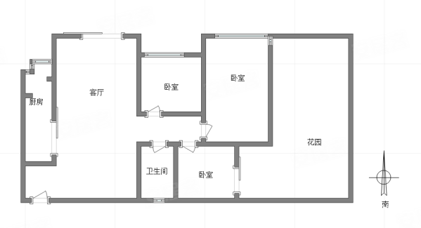 中交锦悦御蓝湾3室2厅1卫100.37㎡南124.6万