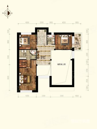 中国院子5室4厅5卫393.6㎡南2580万