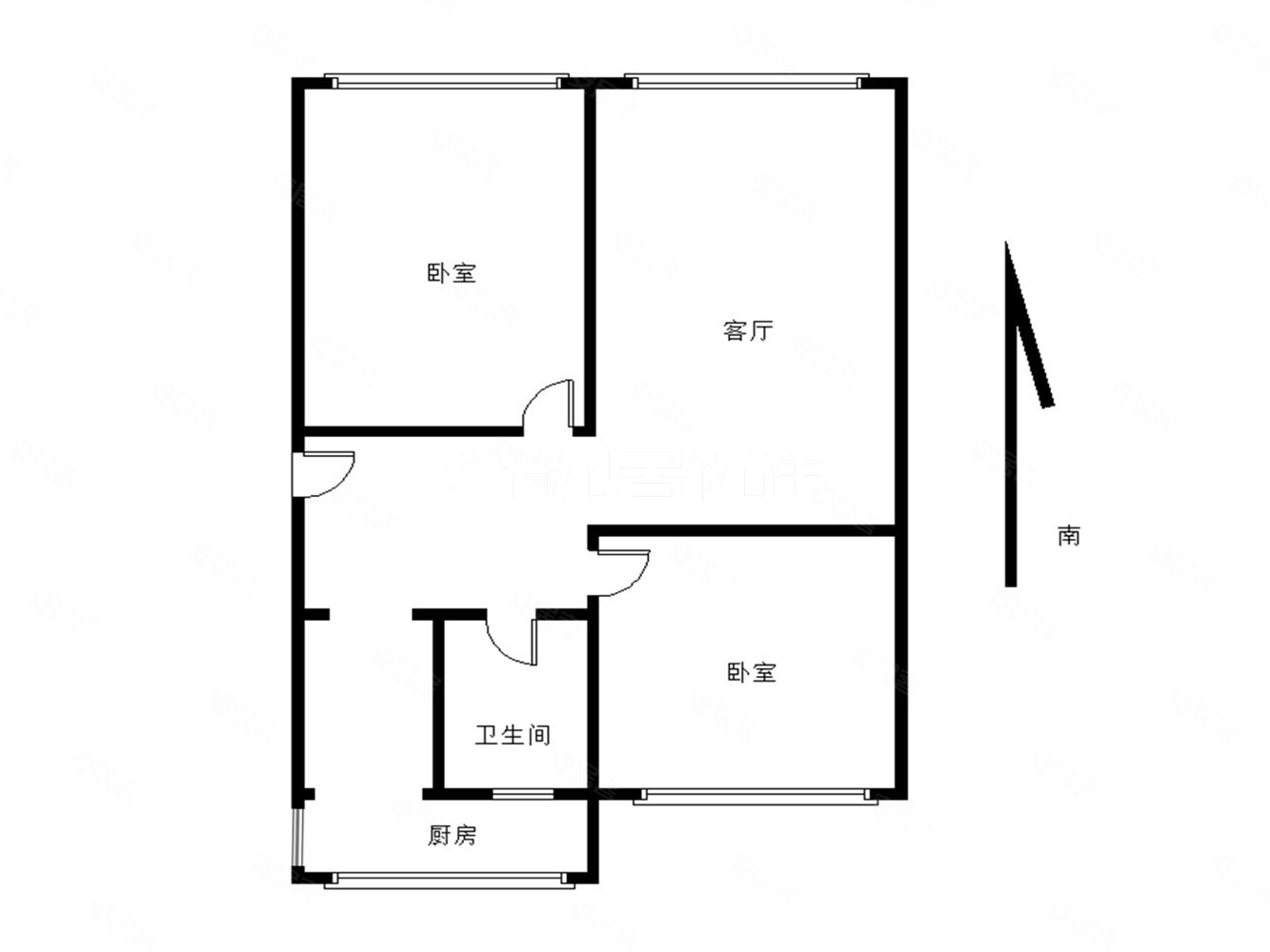 李哥赛罕锡小专卖田字格户型三室豪华装修单价1万1