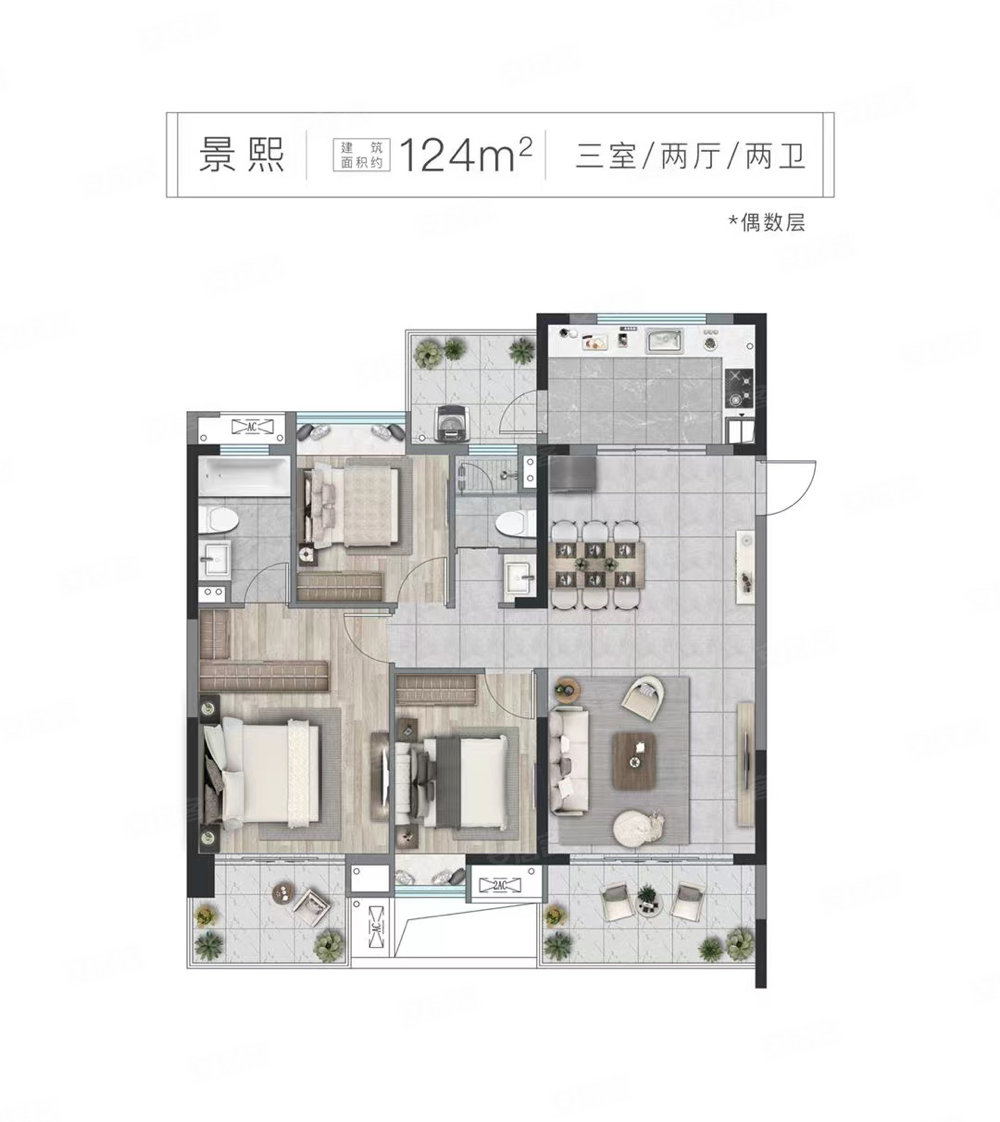 京东紫晶1室1厅1卫40㎡南北16万