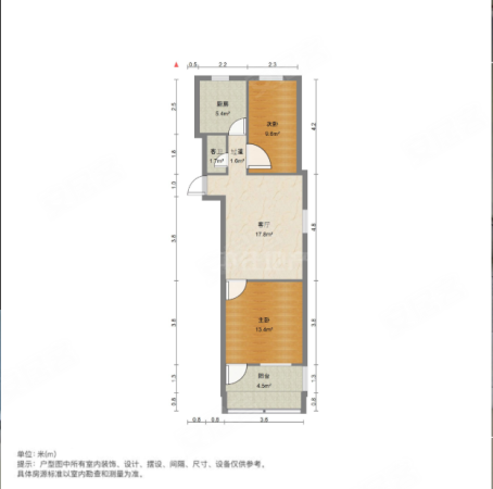 青后小区(三区)2室1厅1卫63㎡南北119万