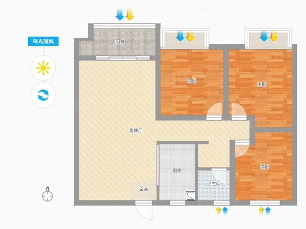 江门蓬江北新海逸城邦江桥路,拎包入住。钥匙在手出租房源真实图片