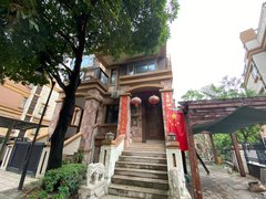 深圳龙华观澜笋盘湖园双拼别墅，可住家办公两用，4层6个套房，花园120平出租房源真实图片