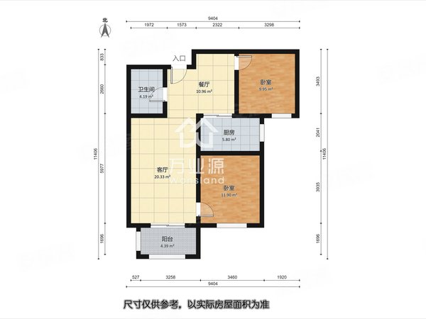 【多图】和畅园(滨海),中新生态城租房,和畅园(滨海) 2室1厅1卫 电梯