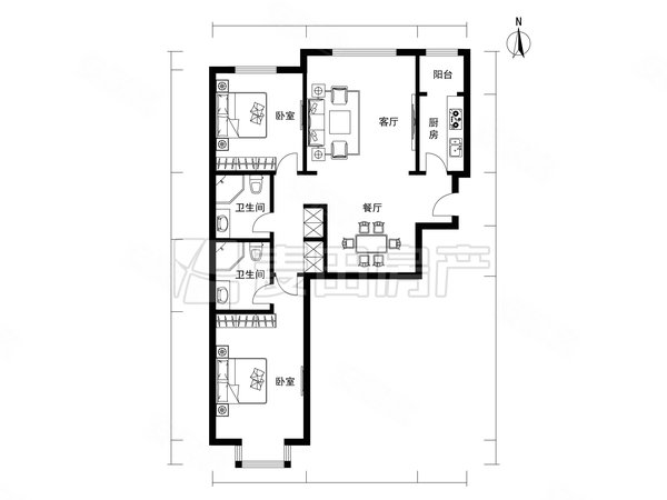 【多图】林奥嘉园,北苑租房,南北通透 2室1厅 林奥嘉园,朝阳租房-北京