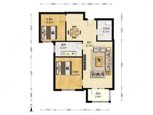 【多图】杭州碧桂园(公寓住宅),大学城北租房,新上保真!