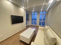 大连西岗新开路润德公馆 正规一室一厅户型 可押一付一 密码锁 落地窗采光好出租房源真实图片