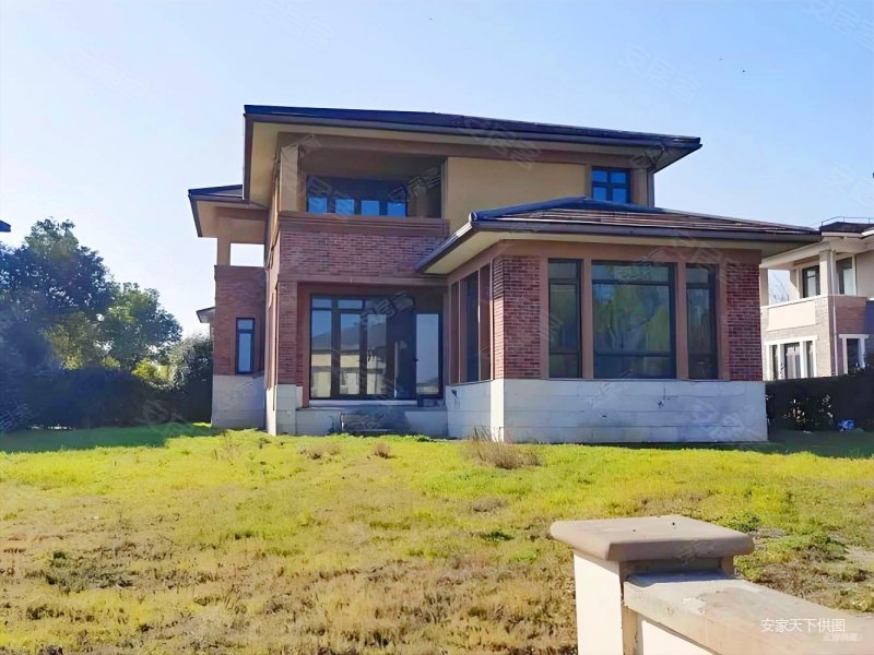 天然氧吧!淀湖桃园双拼别墅!三面花园150平!