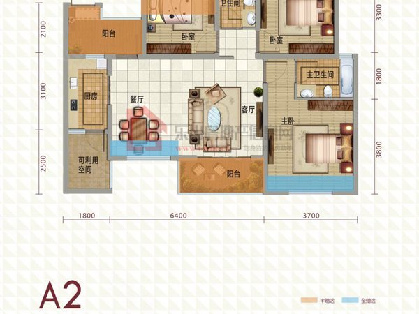 乐山市中高铁站西城国际出门逛世豪!只需1200!家电齐全,拎包入住!