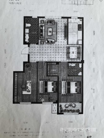 水岸名邸一楼带下越5室2厅2卫199.39平方 带院子