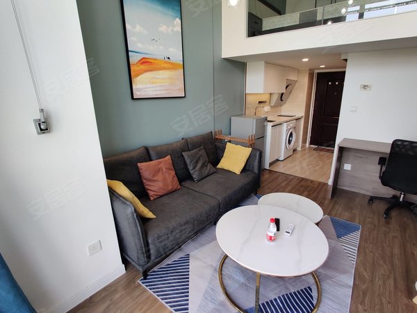 成都成华崔家店成华奥园广场(三期)精装修 loft公寓 楼下地铁口双店路