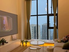 阳江阳东华科国际恒大帝景复式公寓简约装可拎包入住随时看房出租房源真实图片