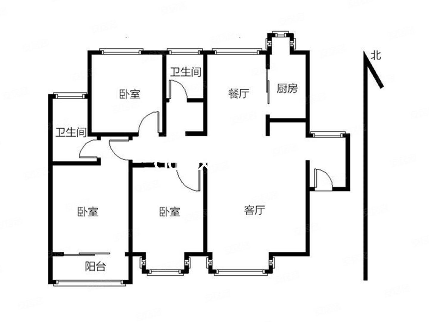 看房 价格合适,联发杏林湾一号(一期公寓住宅)二手房,330万,3室2厅,2