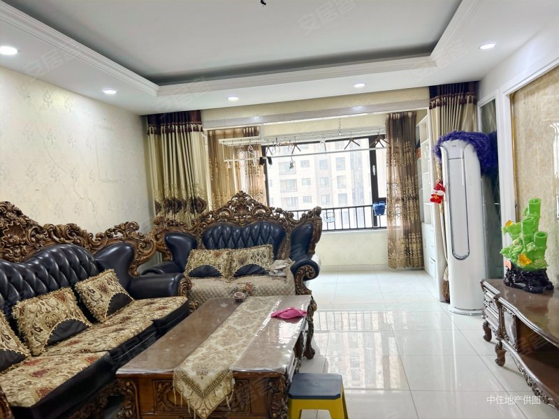 好楼层电梯洋房带全屋家具,诺德名城二手房,125万,3室2厅,2卫,143平米