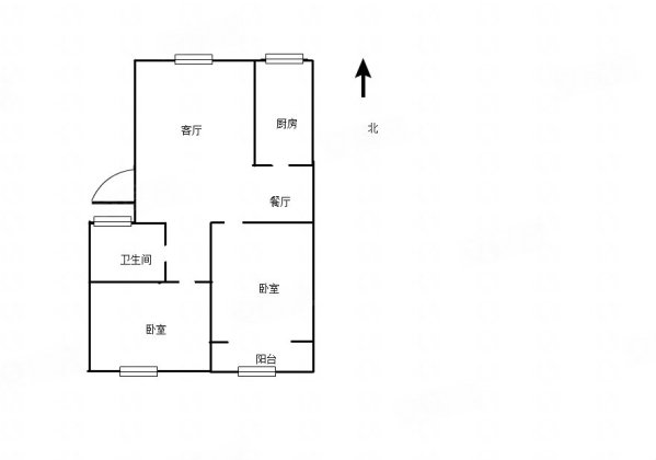 张庄小区(德城)2室2厅1卫80㎡南北35万