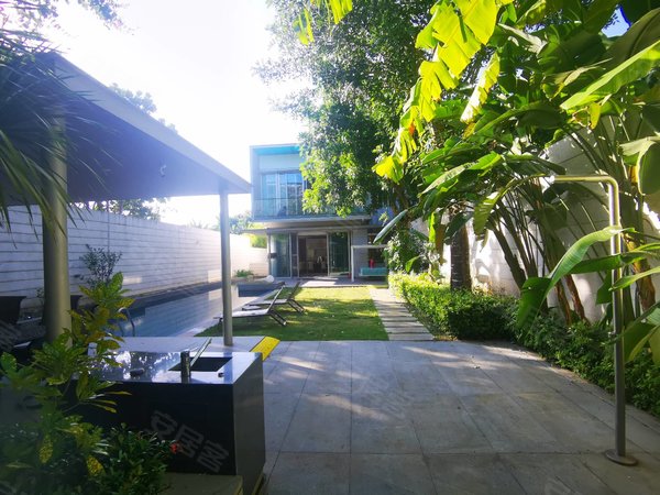 三亚海棠海棠湾镇晋园三亚海棠湾艾迪逊酒店晋园双拼别墅前后花园带