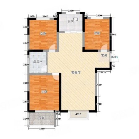 绿城青竹园6室3厅6卫641.14㎡南北1500万