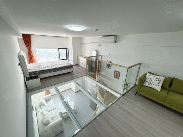 金华路租房,押一付一|1号线水清沟地铁旁双层loft电梯房,市北租房