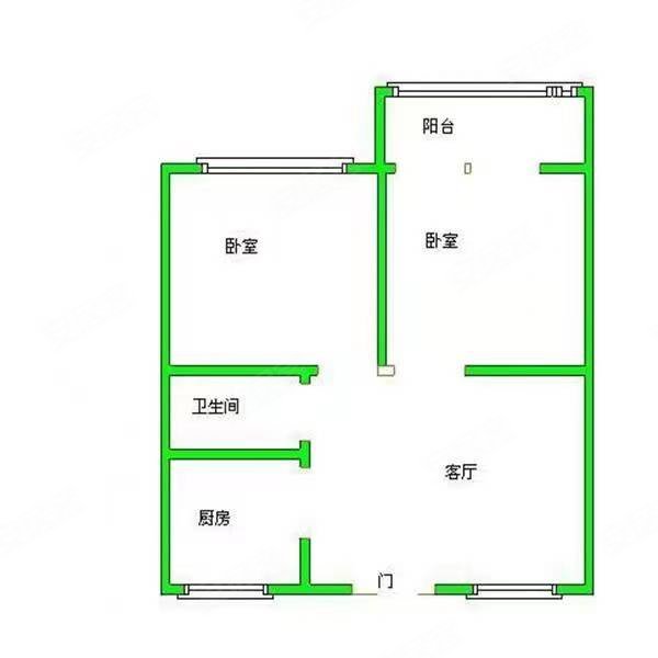 双龙花园3室2厅2卫130㎡南北78万