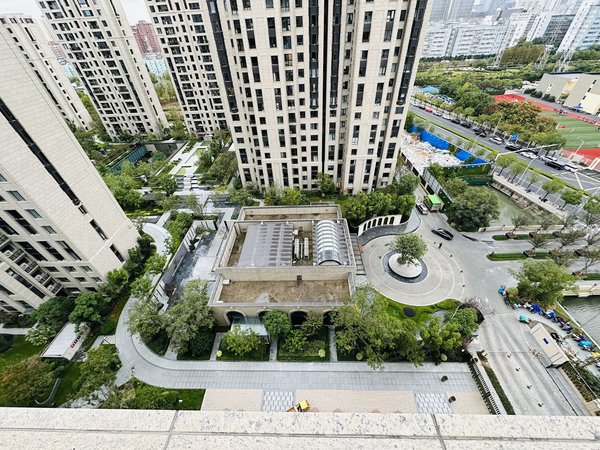上海闵行金虹桥古北中央公园臻选中央公园2023年刚交房次新小区!