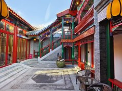 北京东城北新桥北新桥（中式装修）爬山廊，油漆彩绘，双车位，品质好院随时看出租房源真实图片