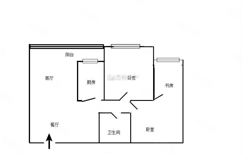 绿地东海岸2室2厅1卫87㎡东70万