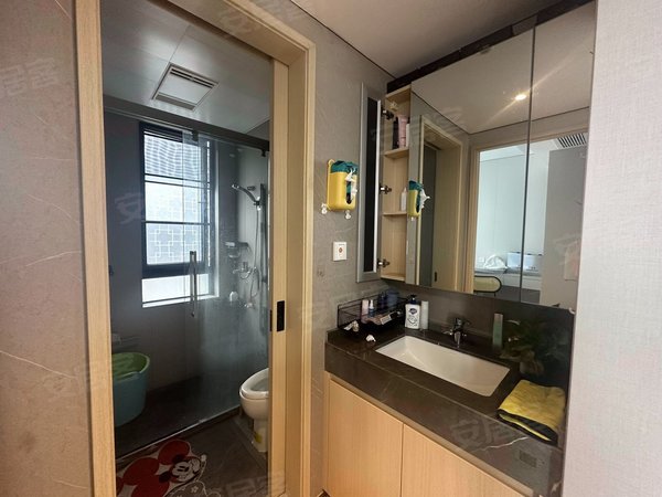 海宁长安镇农发区蓝城春风里下沙奥特莱斯对面蓝城春风里精装出租三室两卫全屋定制出租房源真实图片