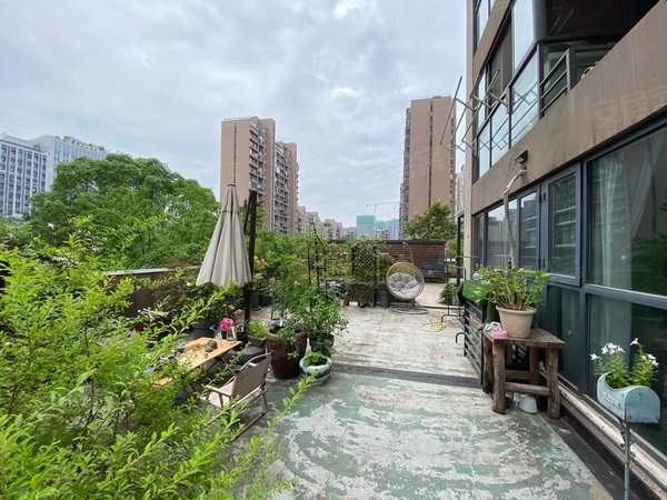 杭州滨江西兴欣盛东方郡(东区)东方郡两房一卫便宜出租带大露台 滨河