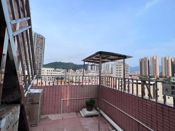 深圳布吉丹竹头圆墩小区房东忍痛割爱放租,一房一厅带大露台,户型方正