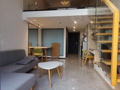 东莞南城石竹保利珑远国际loft复试家电全齐出租出租房源真实图片