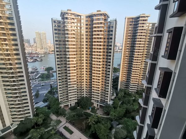 珠海横琴湾仔华发峰景湾房源采光好,南北通透,业主诚意出出租房源真实