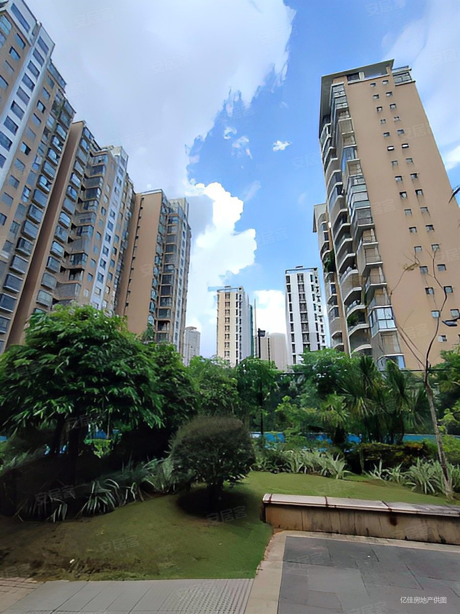 白龙国兴,英才四中旁,次新高档小区带30平方花园,枫丹白露二手房,269