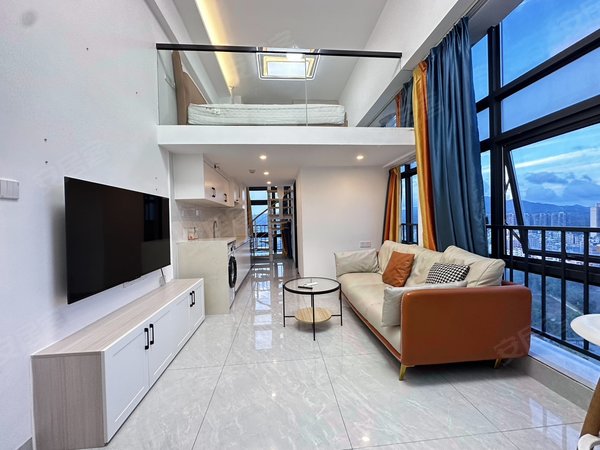 珠海香洲上冲珠海奥园广场(商住楼)奥园广场复式公寓1房 40平 拎包