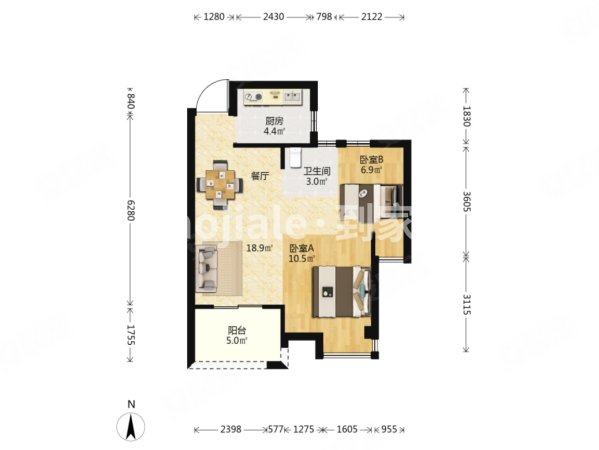 63平米-福州安居客