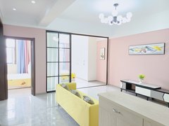 延边延吉中心区K月付 市中心延百百利城附近东方花园 假两室一厅 有空调出租房源真实图片