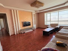 巴音郭楞库尔勒新市区石化大道苇业大厦电梯三室简装干净拎包住年租半年付押金2千出租房源真实图片