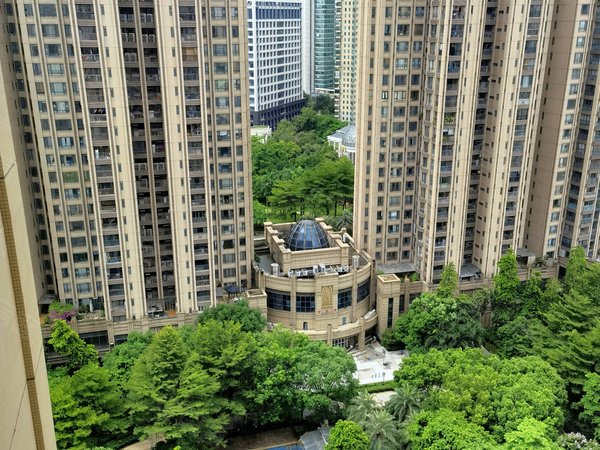 广州天河珠江新城东珠光新城御景真实 本人实拍 珠光新城御景 高层南