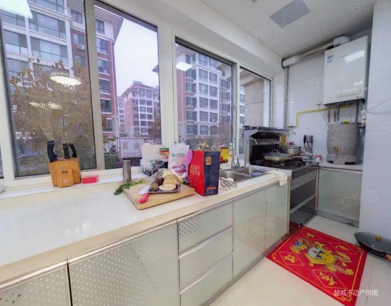 中正山庄1楼西打头精装3室客厅带窗双卫采光好