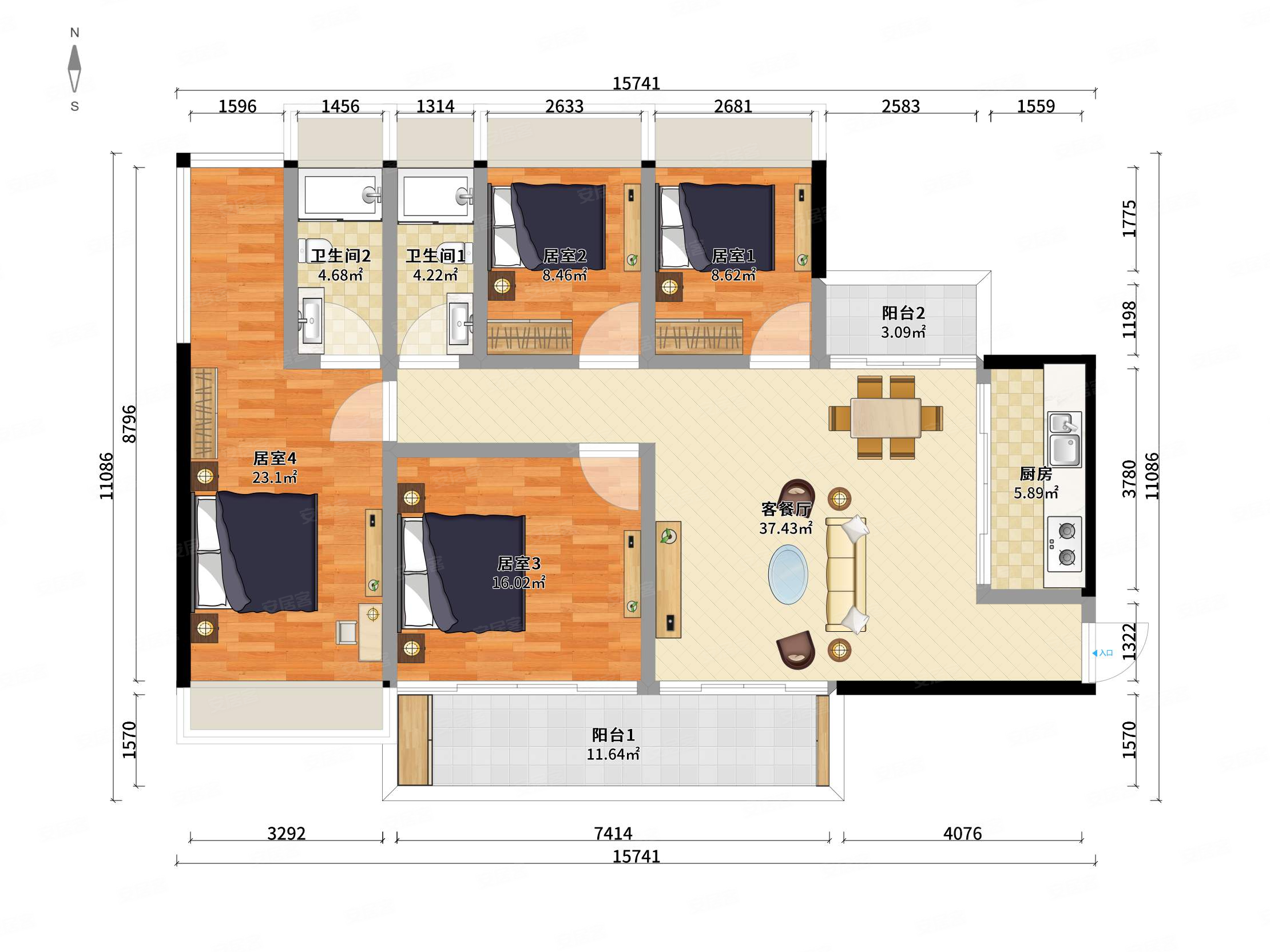 tcl康城四季花园