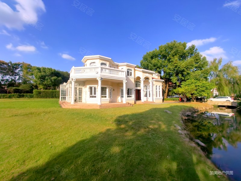 可重建双面临大河占地1800平私人定制级庄园急售