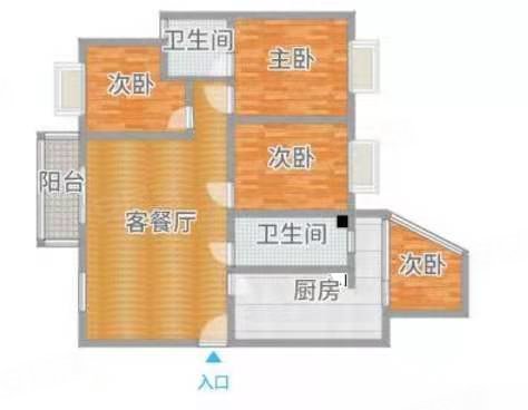 保利春天大道别墅区4室2厅3卫230.08㎡南北125万