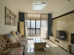 河池金城江金城江城区城西电梯两房两厅一卫，租金1500，精装修，家电家具齐全出租房源真实图片