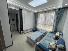 庆阳西峰西峰城区学院路!四中附近!福景家园!精装一居室!家具家电齐全!电梯房出租房源真实图片