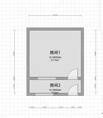 晓安胡同小区1室0厅0卫15.91㎡南北239万