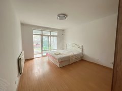 青岛市北新都心三号线长沙路凯德新都心万科中心玲珑郡保利天汇主卧和阳台出租房源真实图片