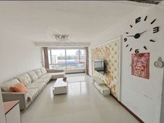 通辽科尔沁万达广场兴隆新村6楼2室一厅90平屋内干净整洁家具家电齐全拎包入住,出租房源真实图片