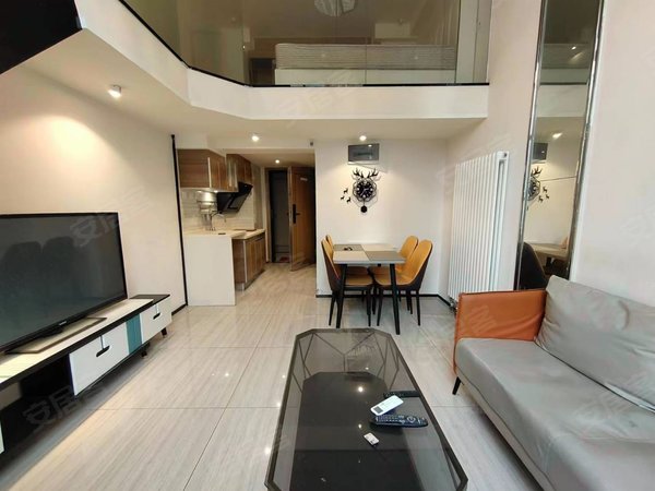 恒大翡翠华庭精装复式迷你公寓随时可住诚心租,槐荫租房-济南58安居客