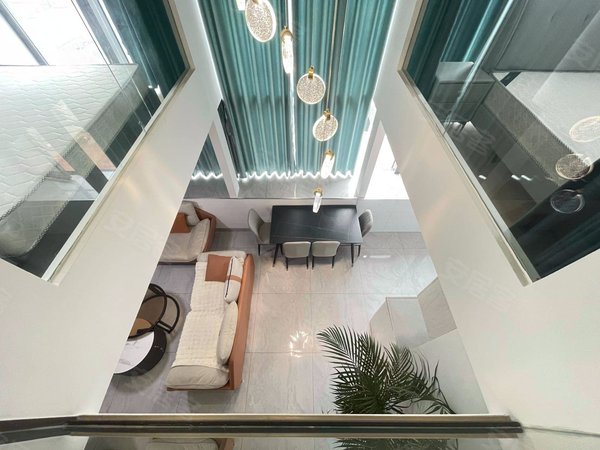 【多图】金茂广场(商住楼),巫家坝租房,巫家坝中空设计2房 大落地窗