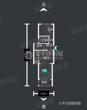 崮山小区二街坊2室1厅1卫61.33㎡南540万